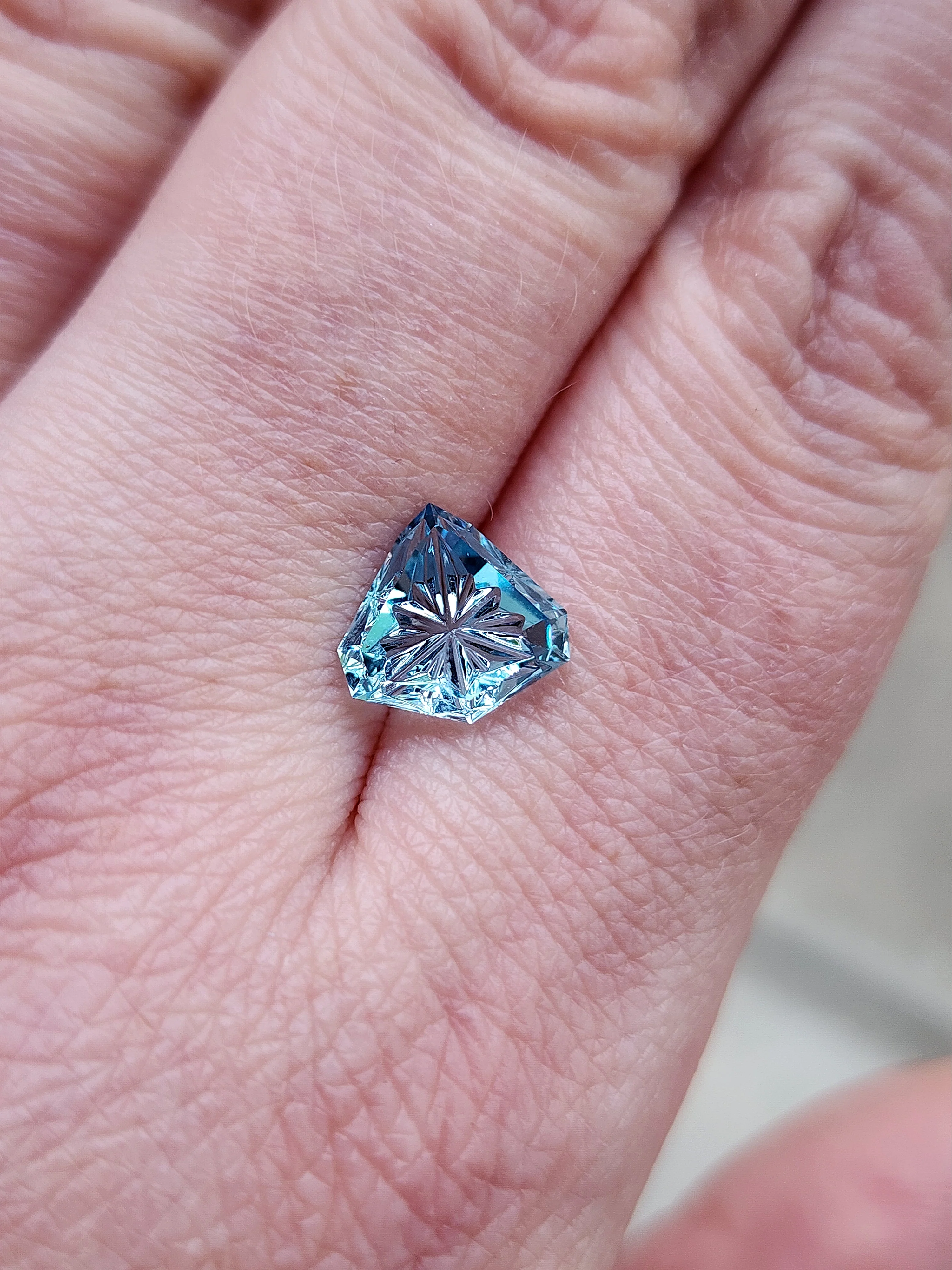 1.45ct Natural Fantasy Cut Colorado Aquamarine - Image 3
