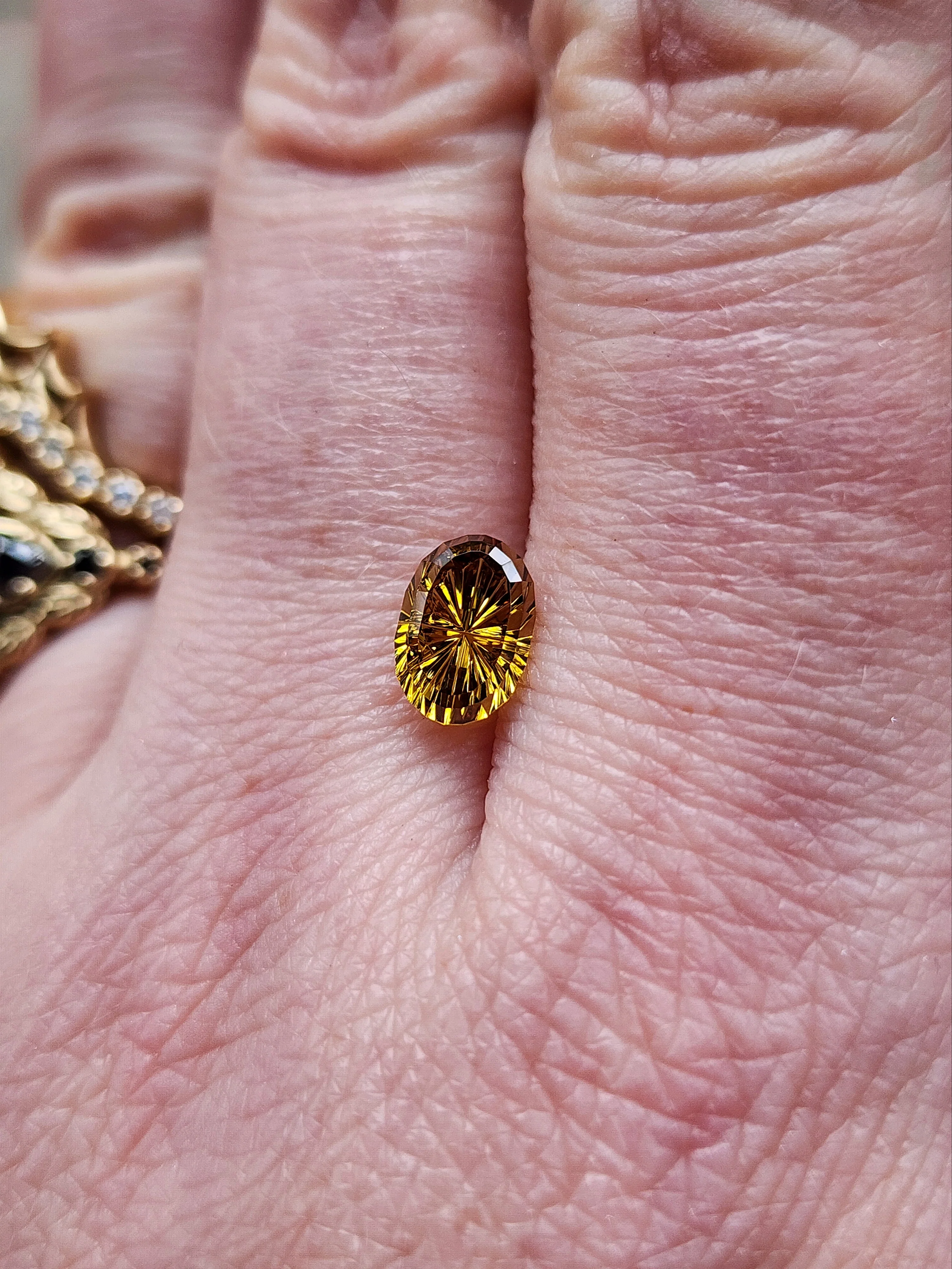 1.66ct Natural Mali Garnet Oval - Star Brite Cut by John Dyer - Image 5